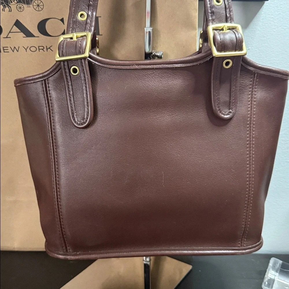 COACH Vintage Legacy Small Shopper Tote - Picture 3 of 17